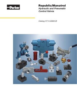 Parker - Republic/Manatrol (Hydraulic and Pneumatic Control Valves)