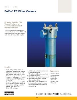 Parker - Fulflo FE Filter Vessels 