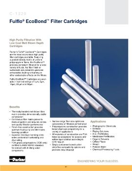 Parker - Fulflo EcoBond Filter Cartridges