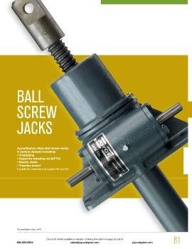 Joyce - Ball screw jacks 