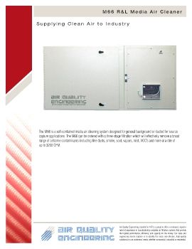 Air Quality Engineering - M66 R&L Media air cleaner 
