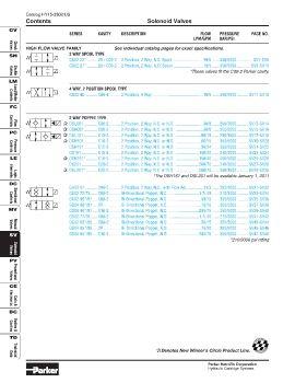 Parker - Solenoid Valves