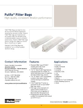 Parker - Fulflo Filter Bags 