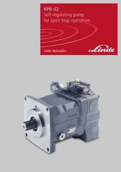 Linde - HPR-02 Self regulating pump for open loop operation 