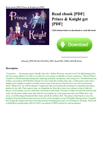 read ebook [pdf] prince & knight get [pdf]