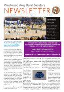 Westwood Warrior Band Newsletter -- February