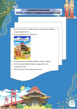 Digital scarpbook kearifan lokal sumatera selatan 