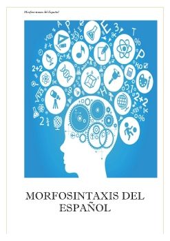 MORFOSINTAXIS DEL ESPAÑOL