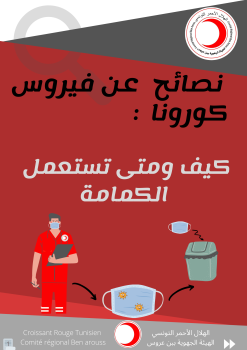 كيف و متى تستعمل الكمامة