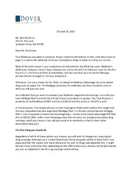 Cover Letter and Evaluation for Bob Workman