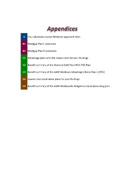 Appendices for Michael Bichy