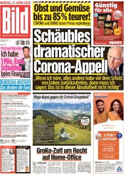 BilD-Zeitung vom  (⭐27. April 2020)