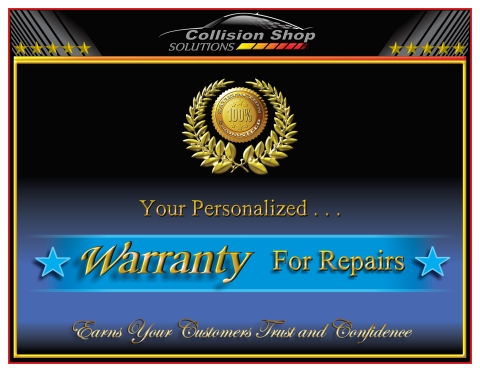 unique collision center (warranty for repairs)