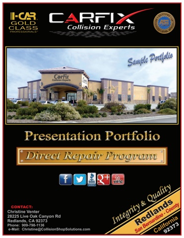 SAMPLE PORTFOLIO - (Insurance DRP Program)