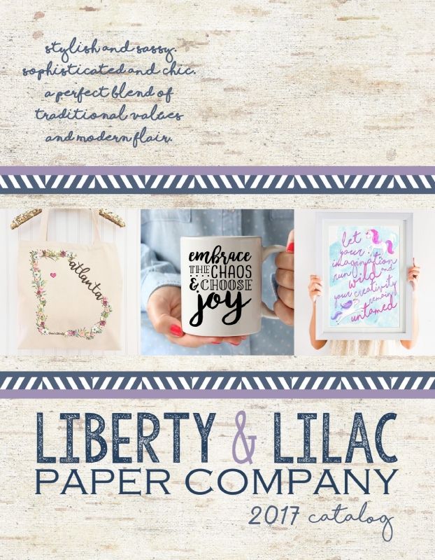 Liberty and Lilac Paper Company - Catalog - JUNE 2017