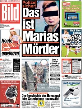 BiLD-Zeitung (+06.12.2016)