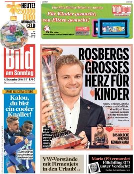 BiLD am Sonntag (+04.12.2016)