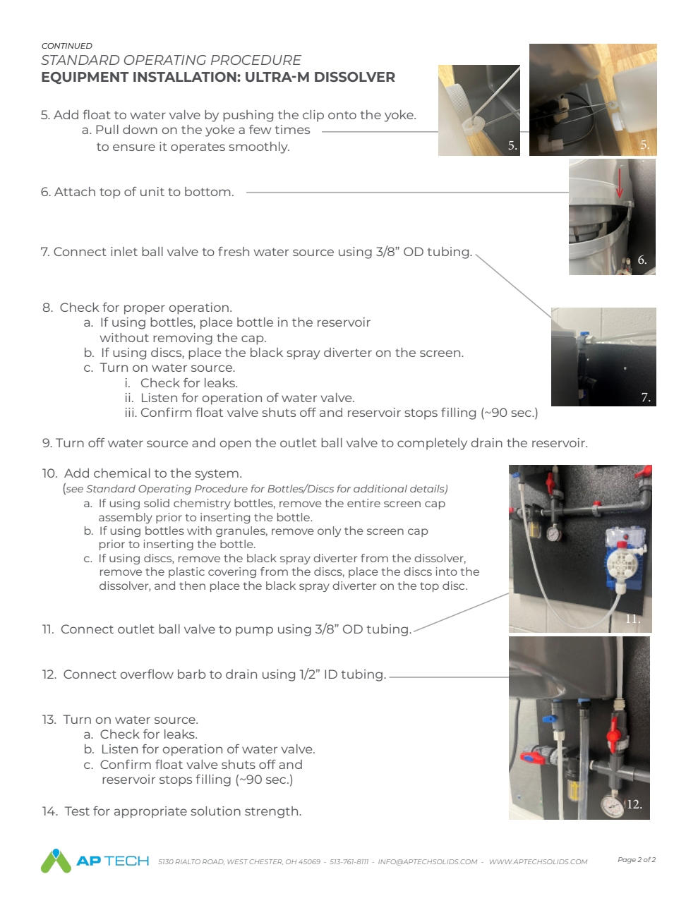 Ap Tech Lab6 AP TECH SOP-ULTRA-M INSTALLATION
