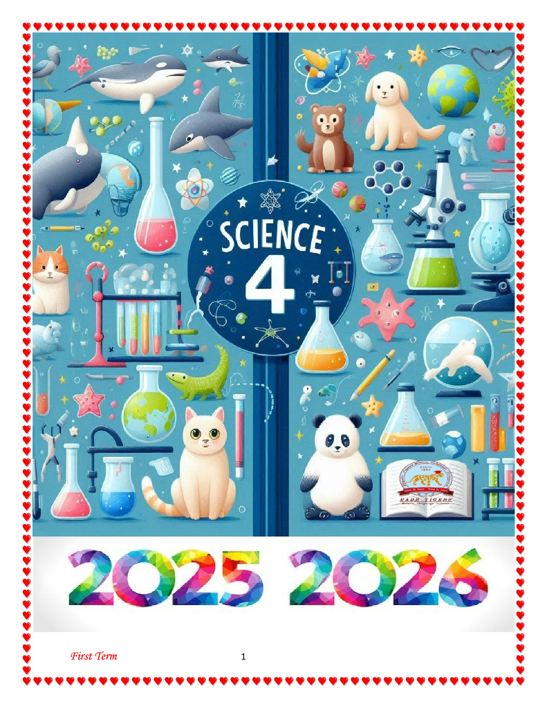 Science Prim 4 E-Science Prim.4 2024-2025 U1 Conc2,3_Neat