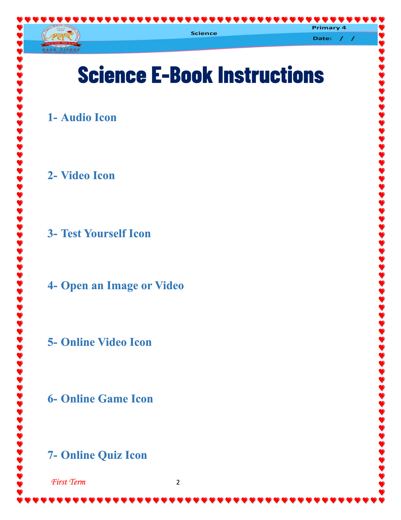 Science Prim 4 E-Science Prim.4 2024-2025 U1 Con.1_Neat