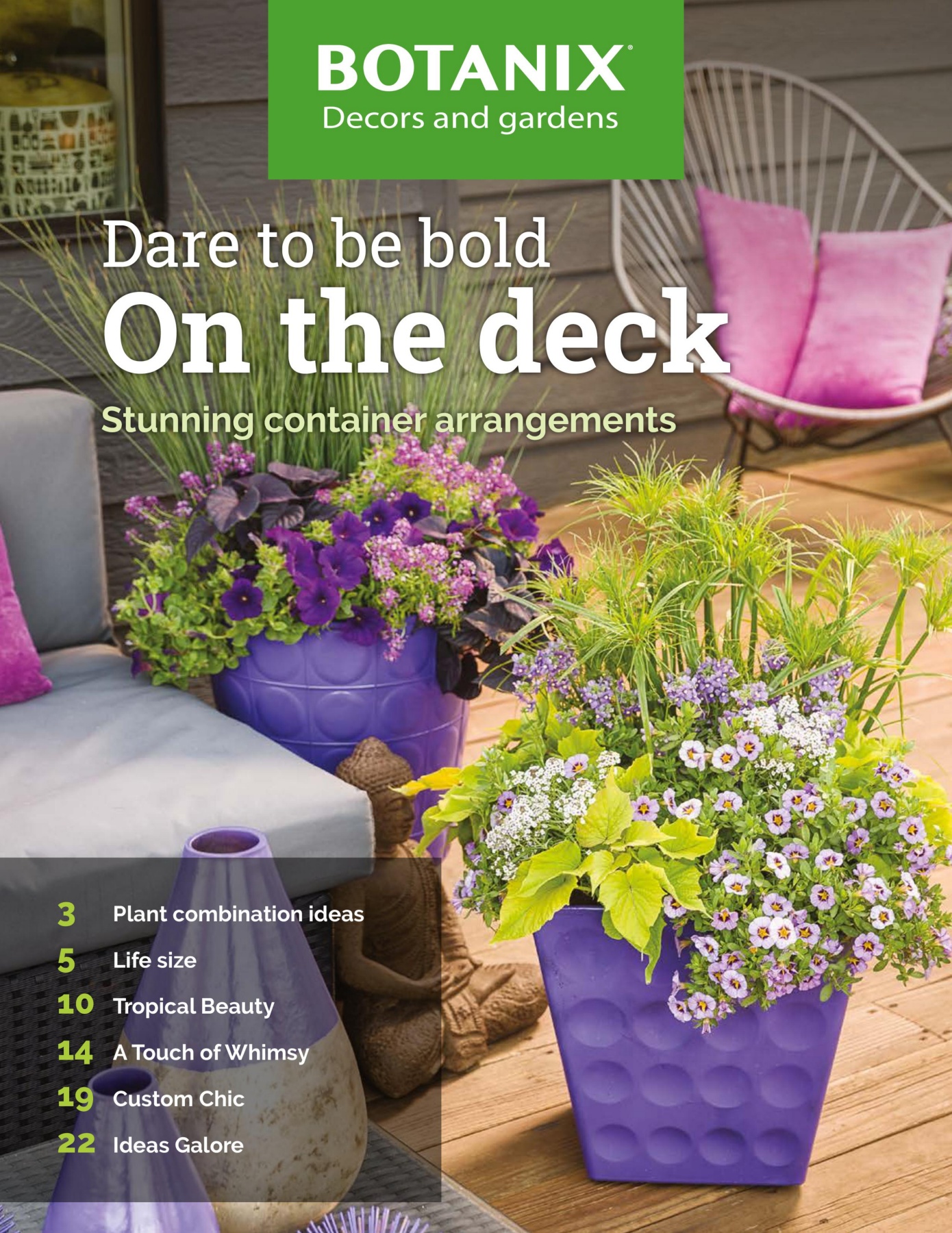 Botanix Garden Centres - Stunning container garden arrangements