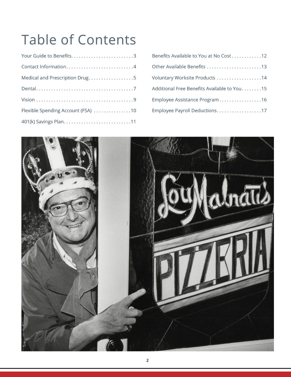 Lou Malnati's | Benefits Guide 2024