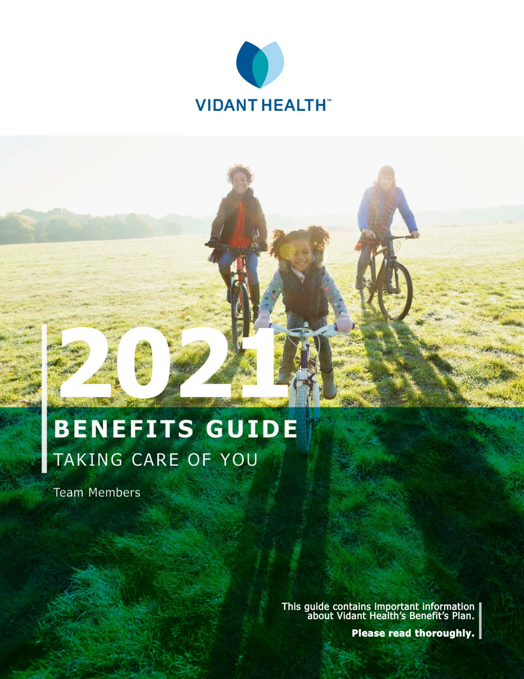 Vidant Health 2021 Benefit Guide