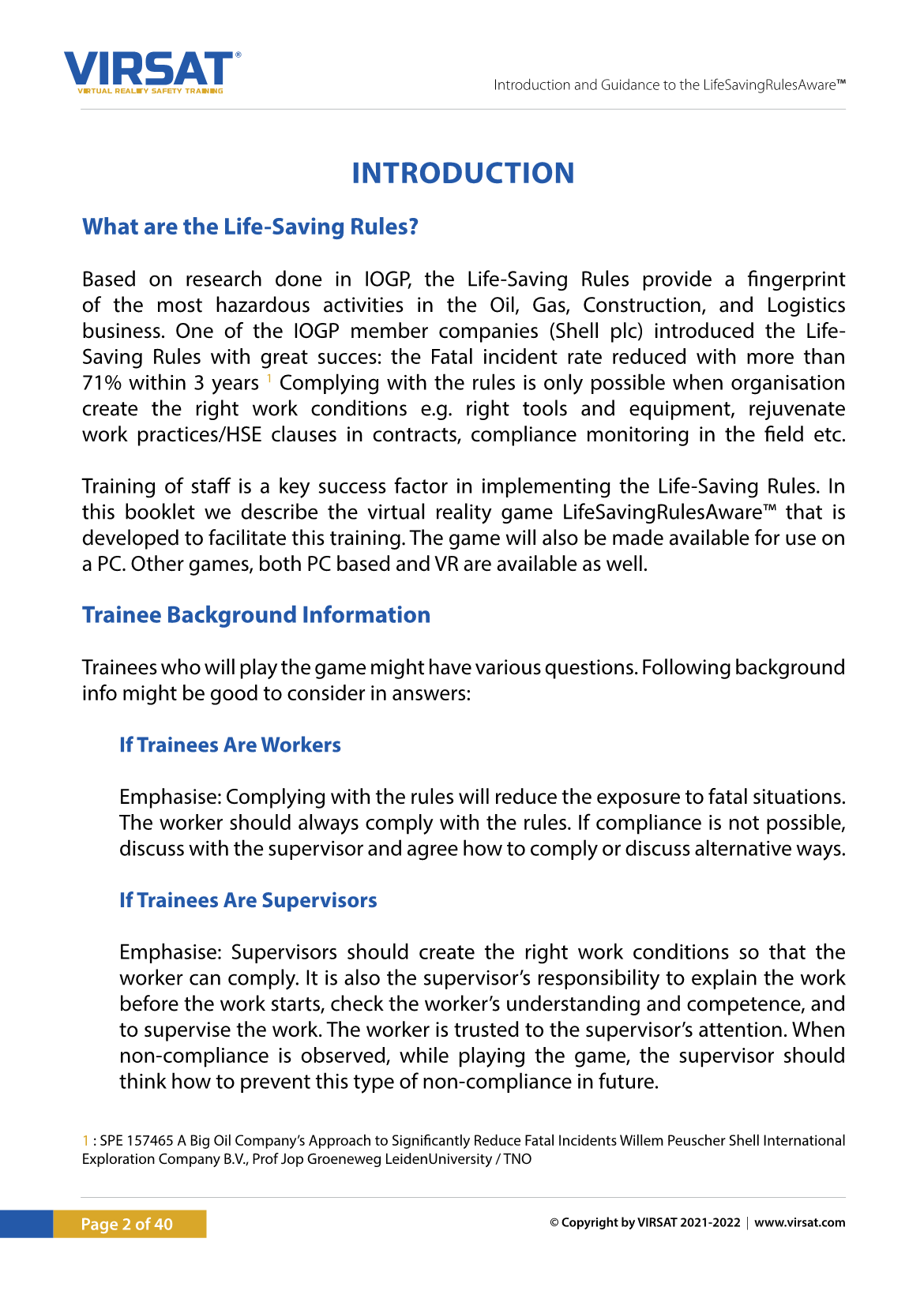 Life-Saving RulesAware Training Booklet - Flip PDF | FlipBuilder