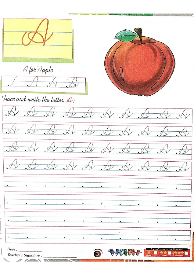 A & A Publication cursive writing