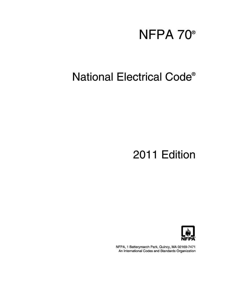 National Electrical Code 2011