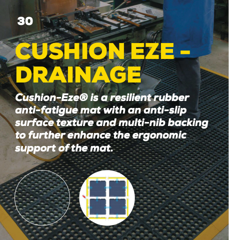 Cushion Eze Matting, Anti-Fatigue + Safety Matting