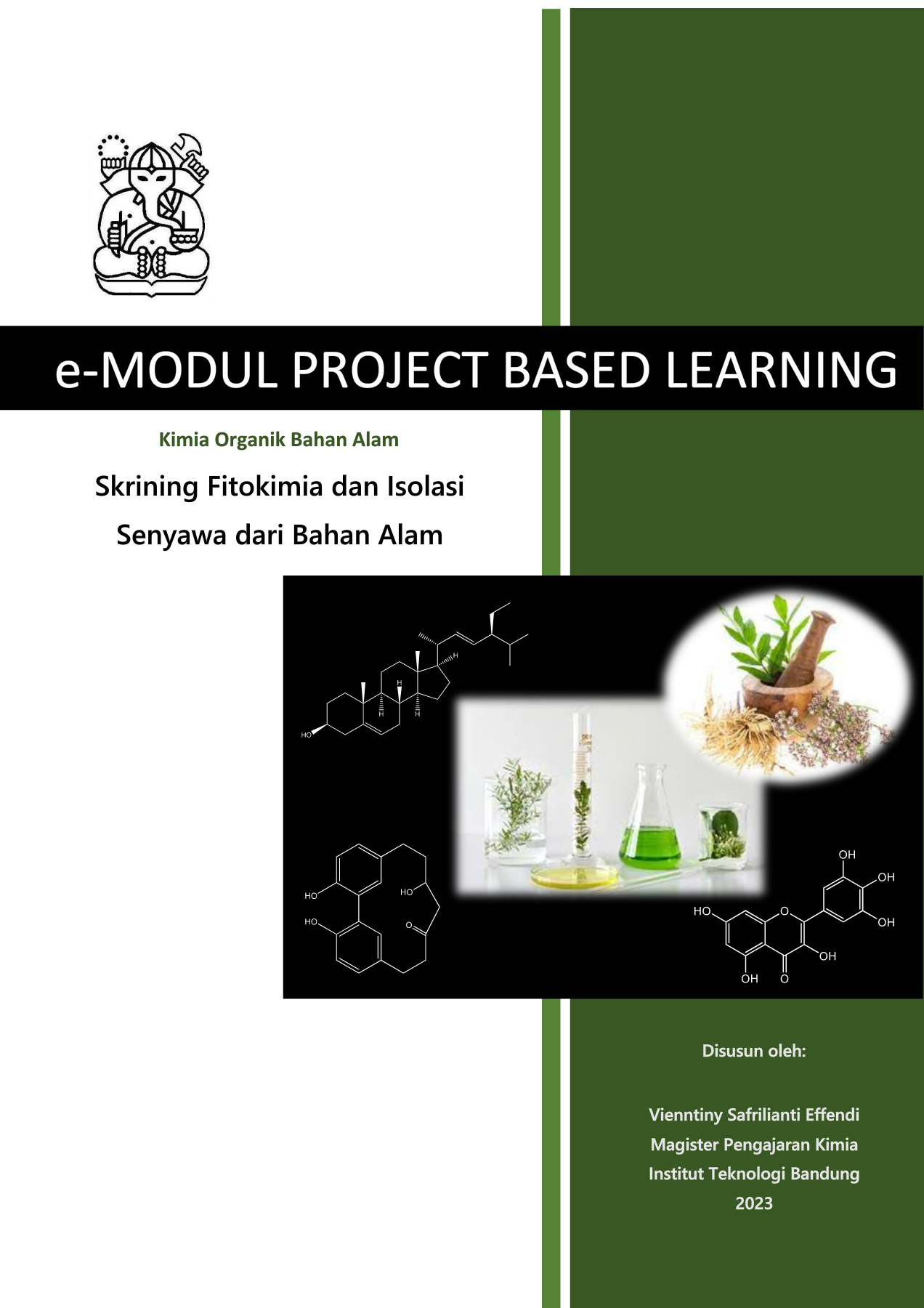 e-MODUL PROJECT BASED LEARNING KIMIA BAHAN ALAM