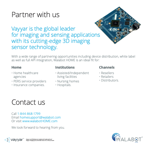 and Vayyar Imaging LTD (WALABOT)