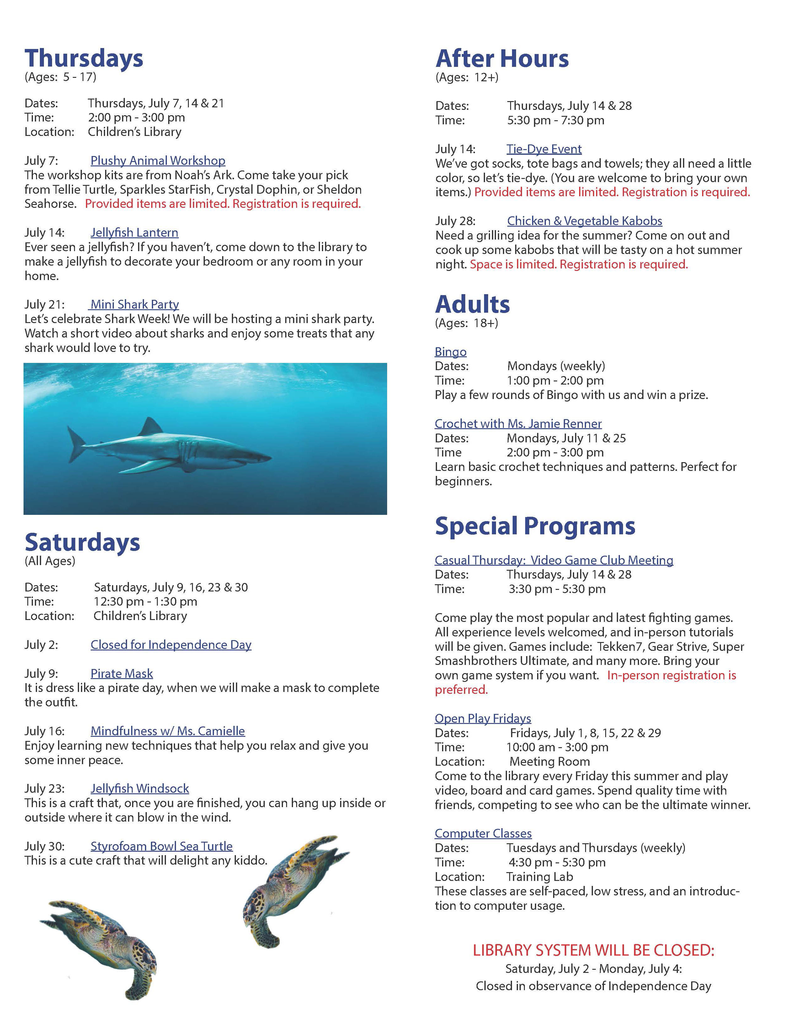2022 July Program Guide
