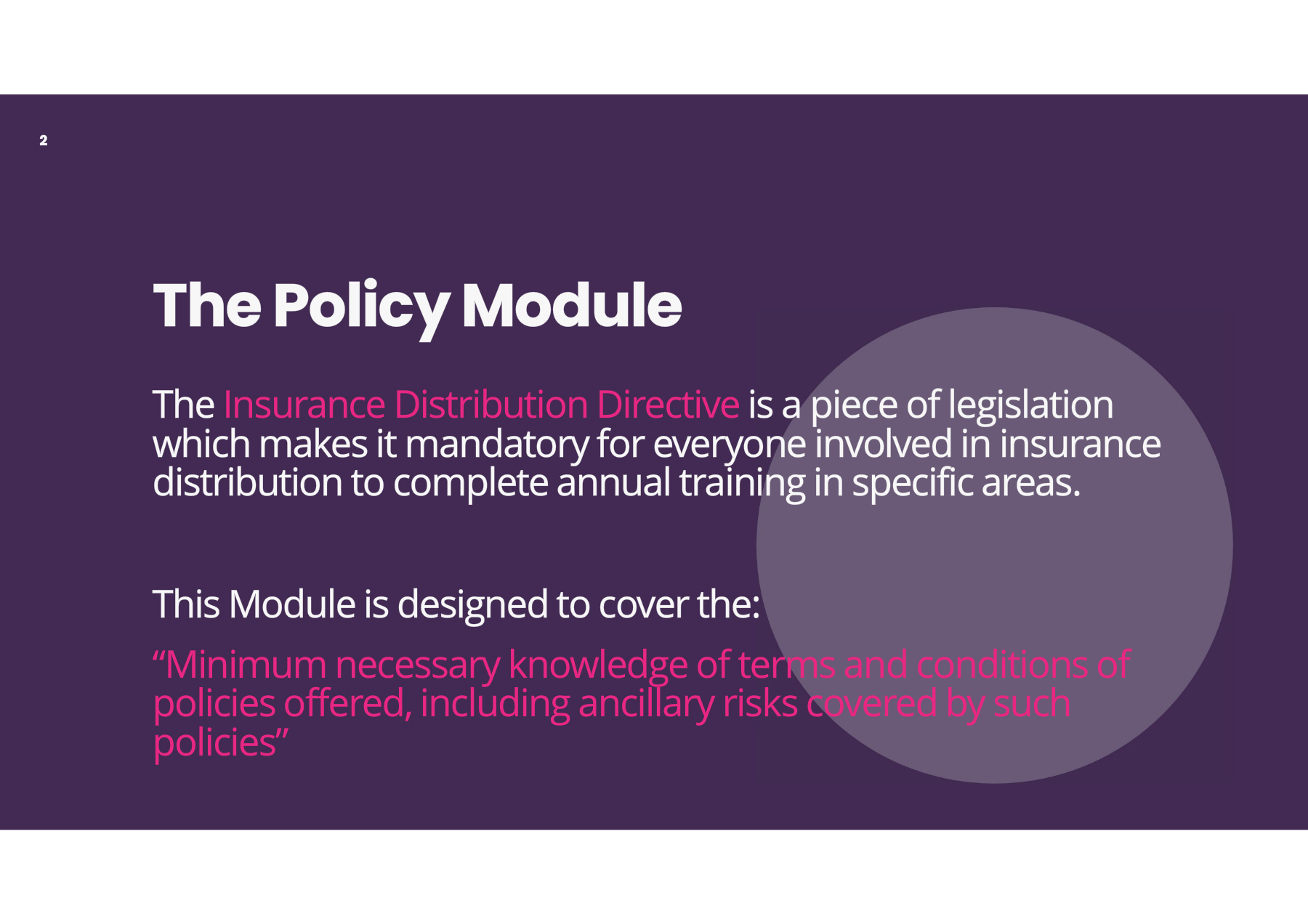 Word Module For Policy Tech Edge Module Workout 2 - The Policy Module
