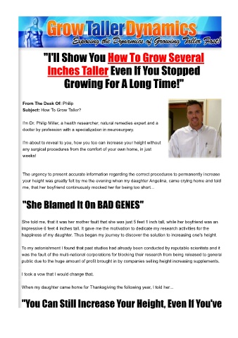 Grow Taller Dynamics E BOOK Philip Miller PDF Download Free Doc