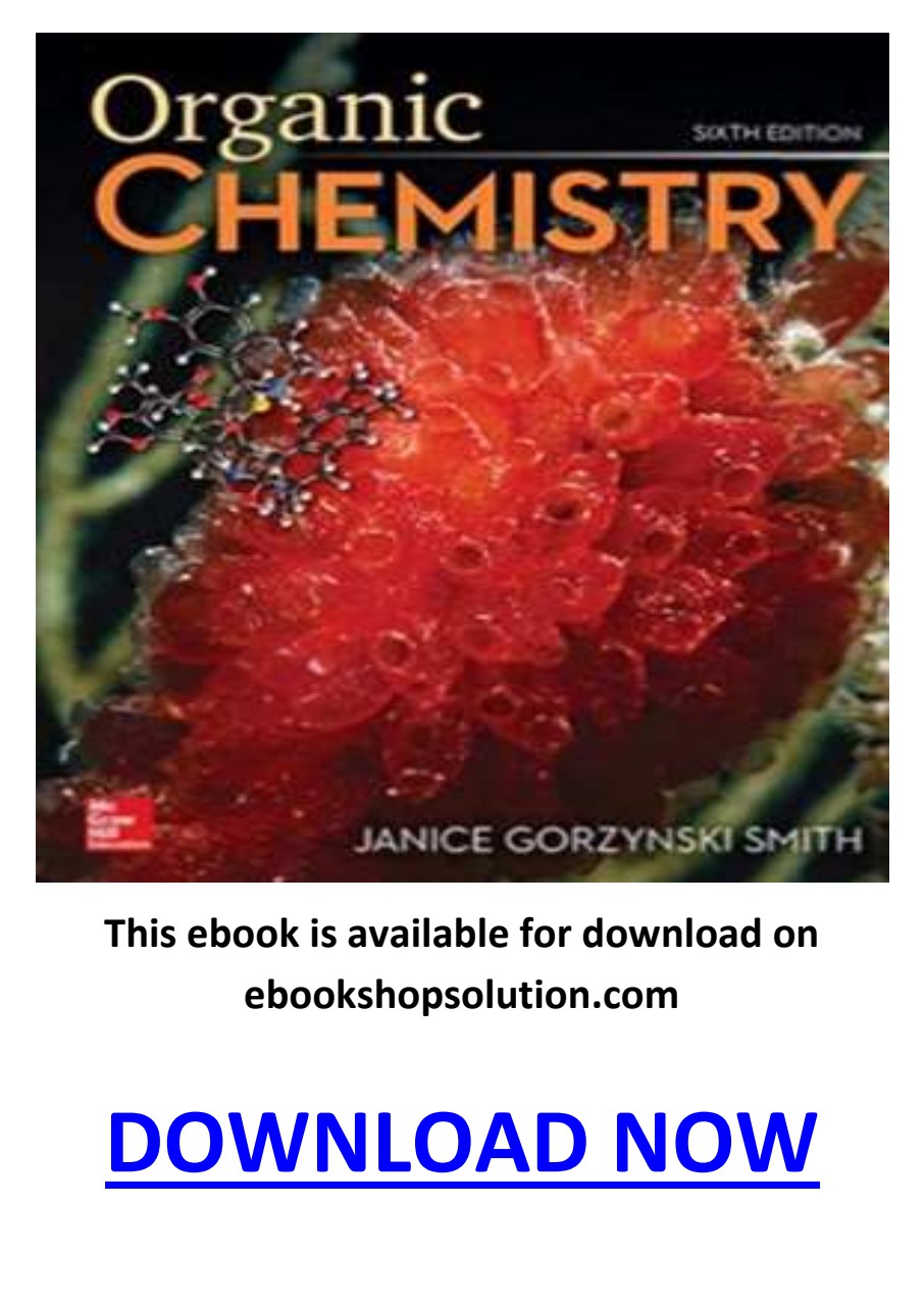 organic chemistry janice smith 6th edition PDF - Flip PDF