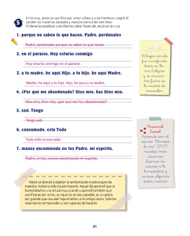 Page 21 - Solucionario 2° primaria