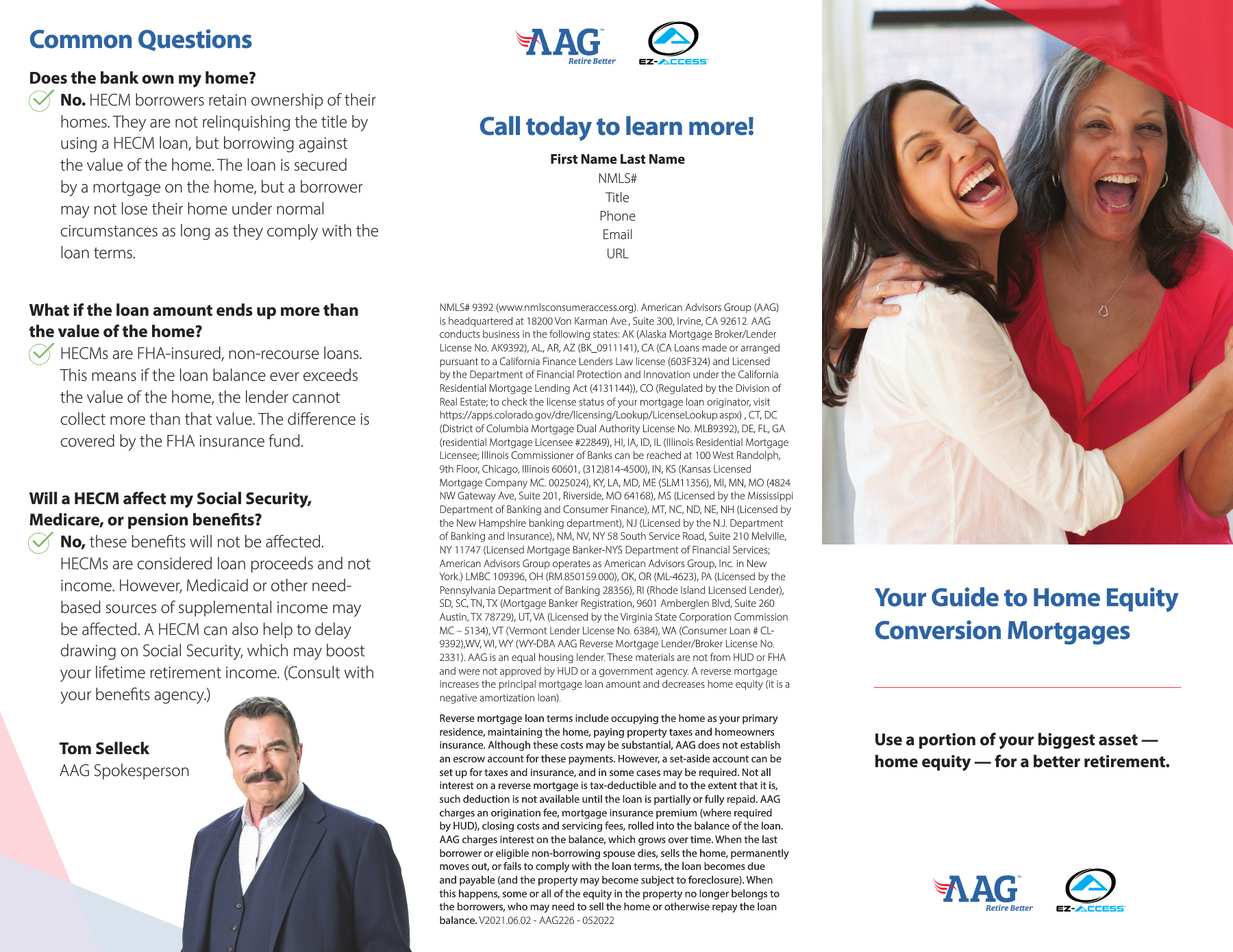 AAG226_EZ-Access Your Guide Trifold Brochure