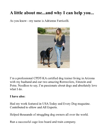 Brain Training for Dogs by Adrienne Farricelli by Adrienne F.