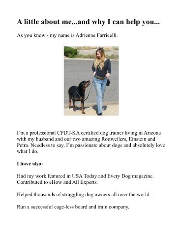 Page 4 - (PDF) Brain Training For Dogs Adrienne Farricelli