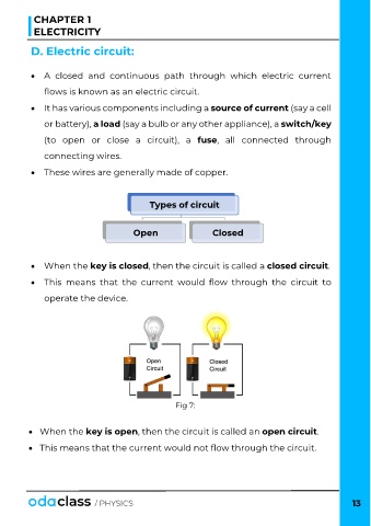 Page 15 CHAPTER 1 Electricity