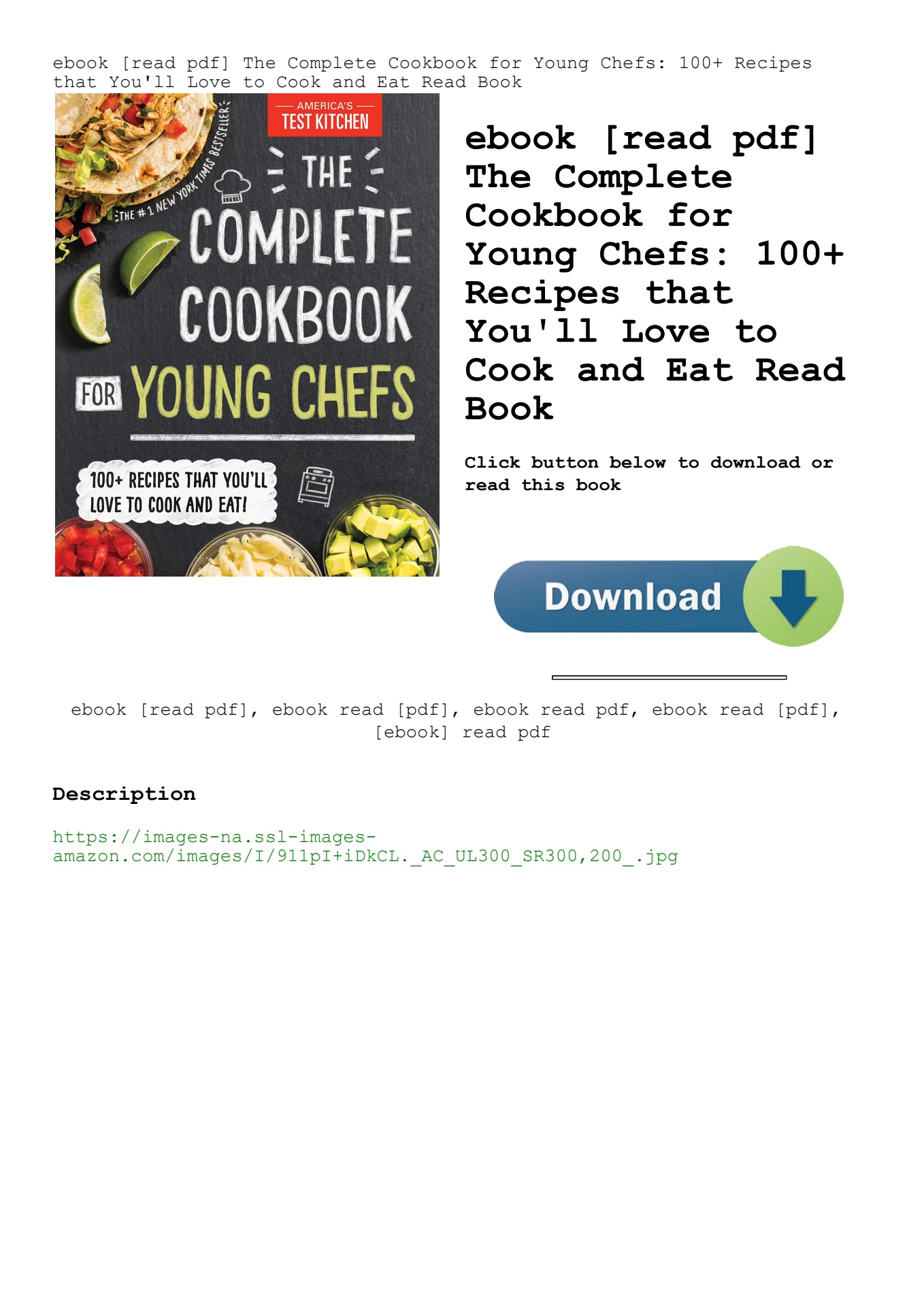 ebook [read pdf] the complete cookbook for young chefs 100+ recipes ...