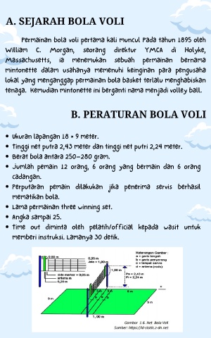 Ukuran Bola Voli Putra