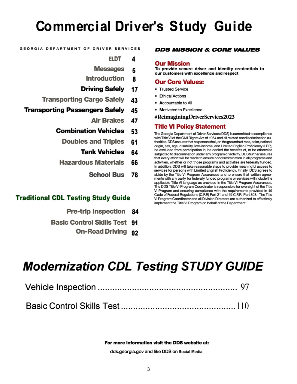 Final Merged CDL Study Guide October 2023 Edited October 2025