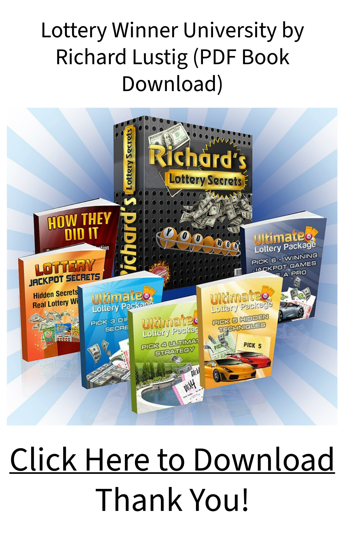 Lottery Winner University BOOK Richard Lustig PDF FREE Download - Flip PDF  | FlipBuilder