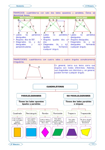 lados perpendiculares de un trapezoide