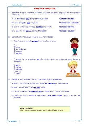 Los conectores lógicos worksheet