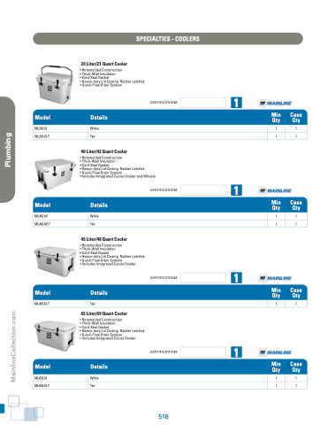 Mainline sales cooler 65