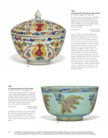 Page 180 - ART OF THE ISLAMIC AND INDIAN WORLDS Carpets, Ceramics